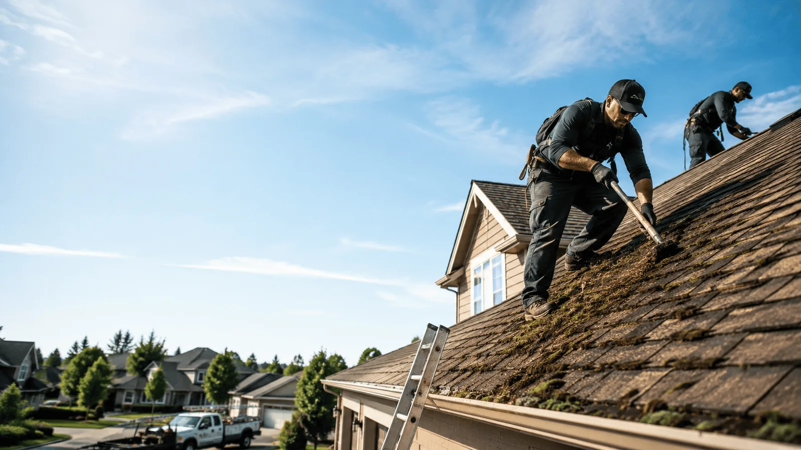 Roof Moss Removal in Samaria, MI near me